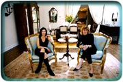 hasta la vista, tchotchkes: Gina Pierantozzi (left) and 

Doreen Naughton want to help you declutter  and 

rearrange your space