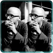 STARS AND STIPES: Moby is beside himself touring 

with Bowie.