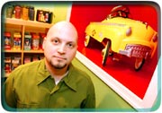 Big yellow taxi: Tin Man Alleys Jonathan LeVine  has 

found paradise in Northern Liberties.