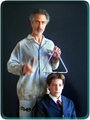 Red ringer: David Strathairn and Dennis Michael Hall 

in <i>Every Good Boy Deserves Favor</i>.<i></i>