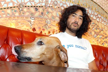 DESIGNER CHIC: "I spent the last 10 years of my life in restaurants," says Owen Kamihira in his Bar Ferdinand. "I knew what I wanted and what I didn't want." 